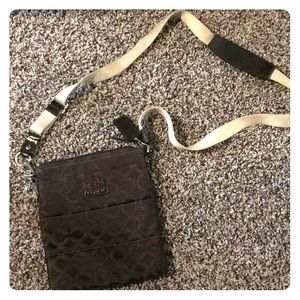 Brown Coach Crossbody